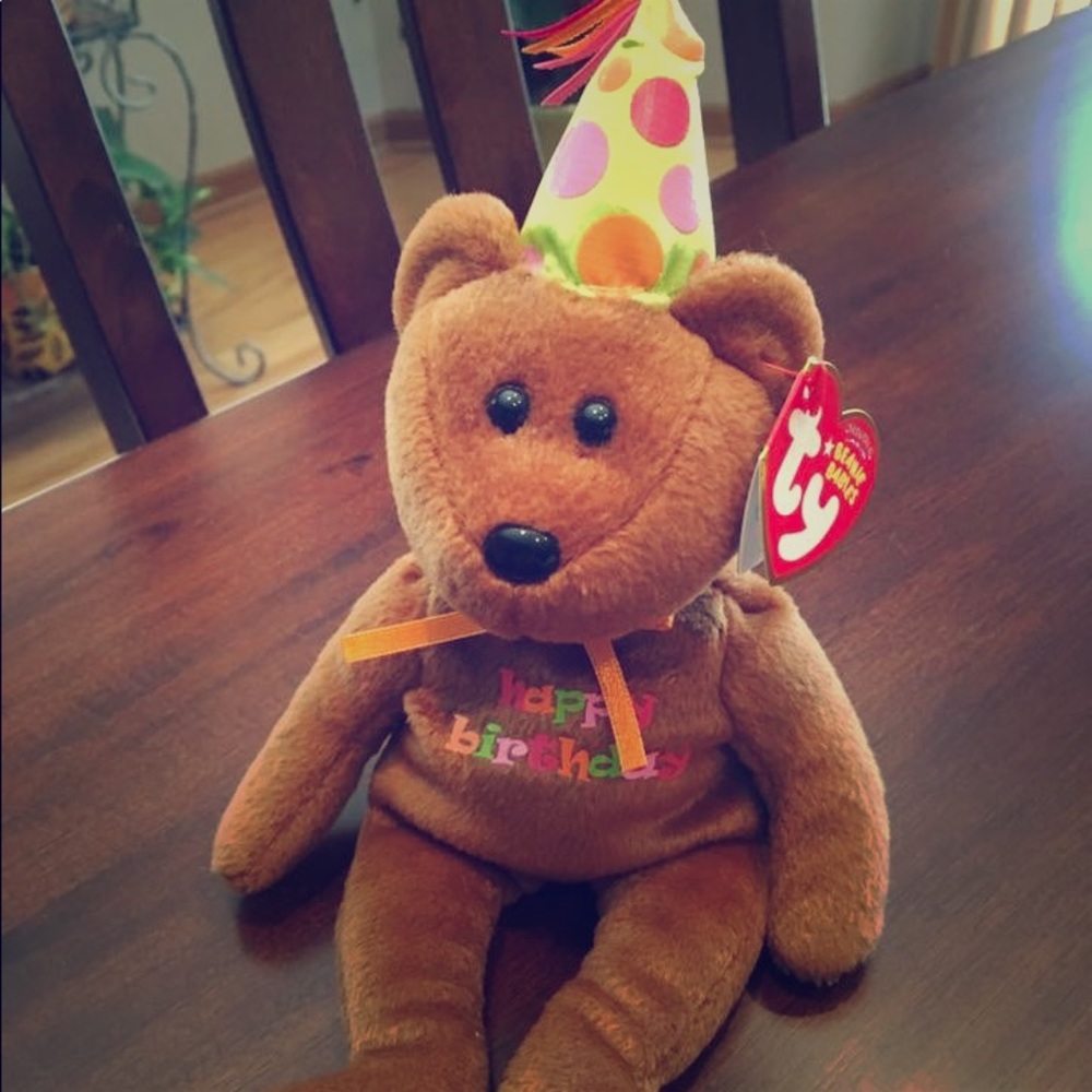 NWT Happy Birthday Beanie Baby 🎉
