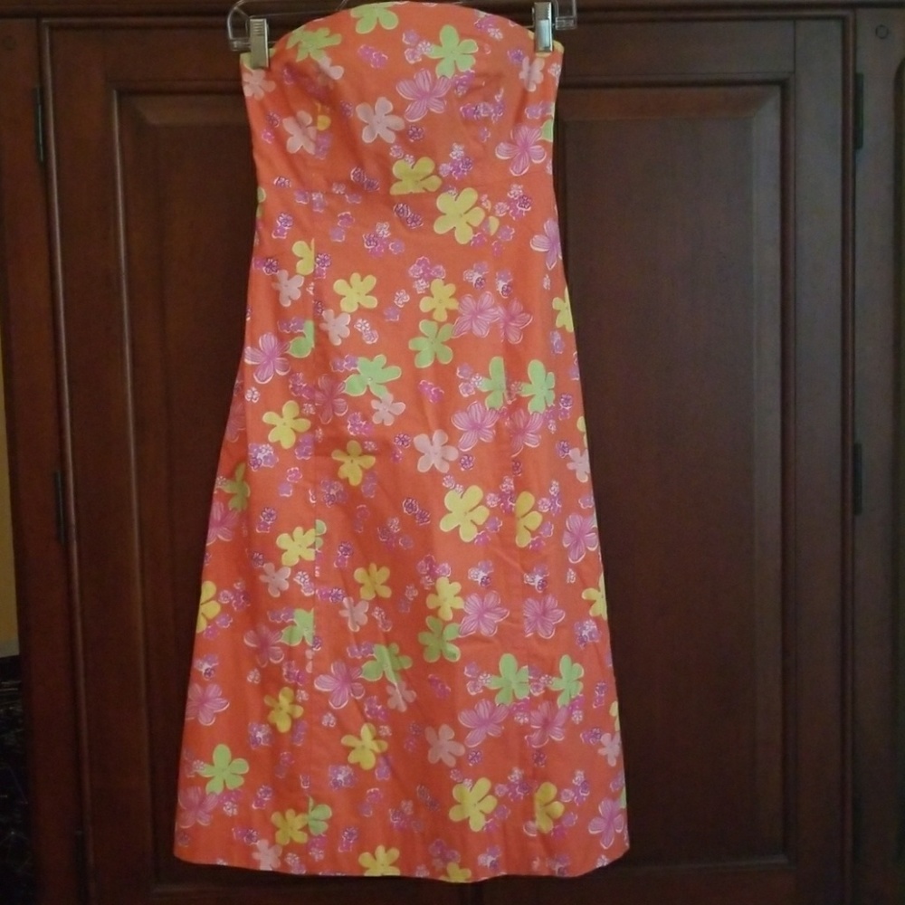 Lilly Pulitzer Strapless Dress