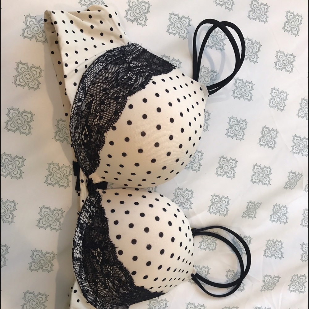 Poke a dot bra