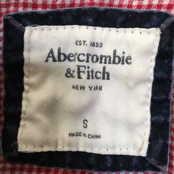 Abercrombie & Fitch Red Flannel - Picture 2 of 2