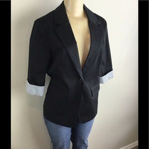 Blazer Jacket 3/4 Sleeves by Oxford & Regent Sz XS