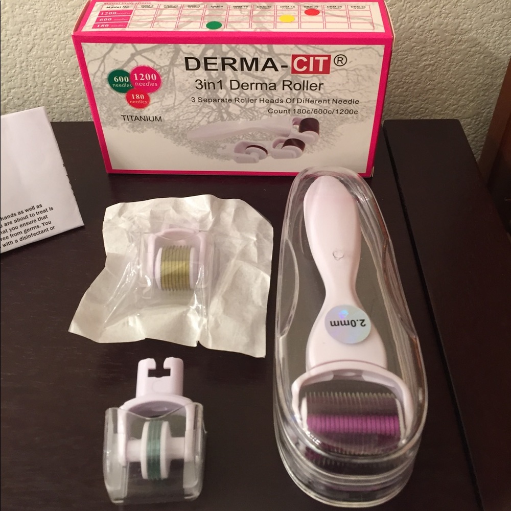 Premium Titanium Micro Needle Derma Roller