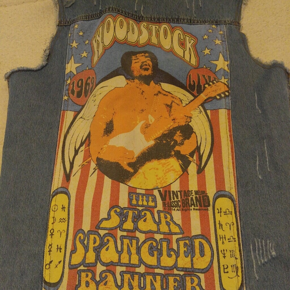 Denim vest