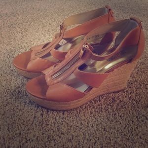 Michael Kors Zip Wedge Sz 8.5