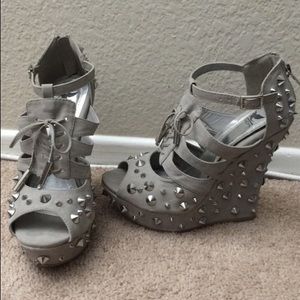 Studded Wedges