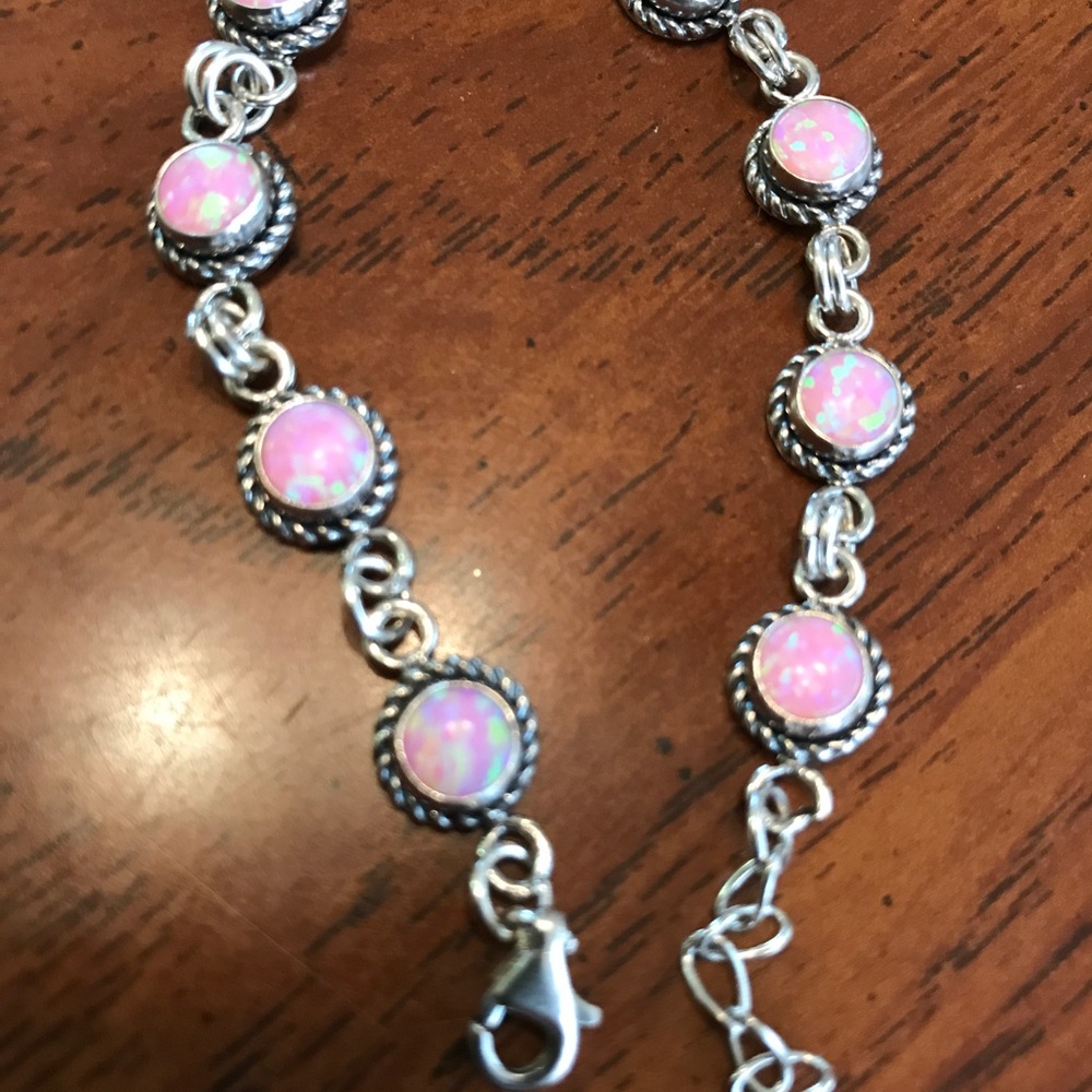 Vintage Pink Opal Bracelet