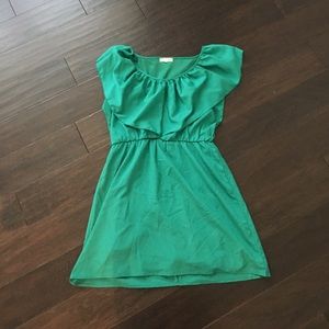 GB emerald green dress from Dillard's