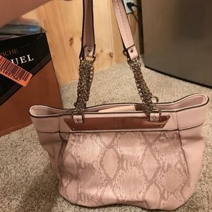 Pink handbag