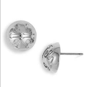 Silver Tory Burch Earrings