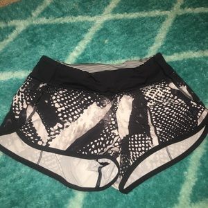 Lululemon speed short size 4
