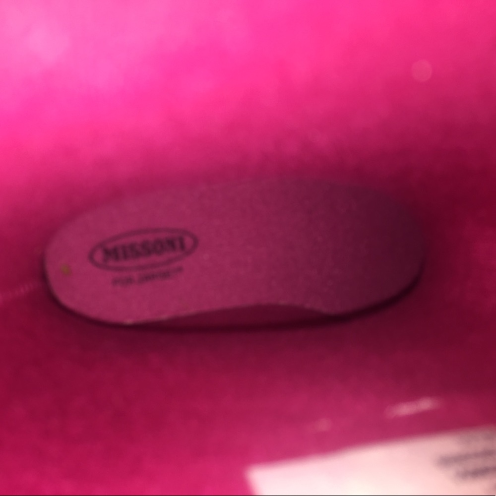 MISSONI for TARGET KIDS Chevron Rain Boots - Large - Picture 4 of 7