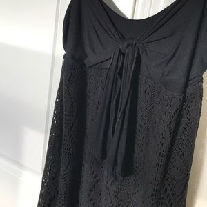 NEW Ella Moss black lace maxi dress (w/ tags)