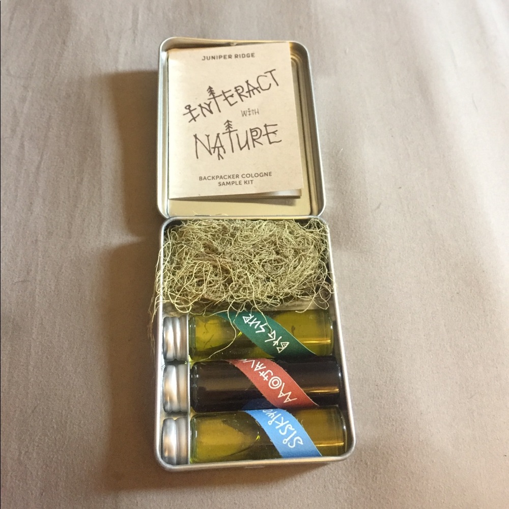 Juniper Ridge Backpacker Cologne Tin