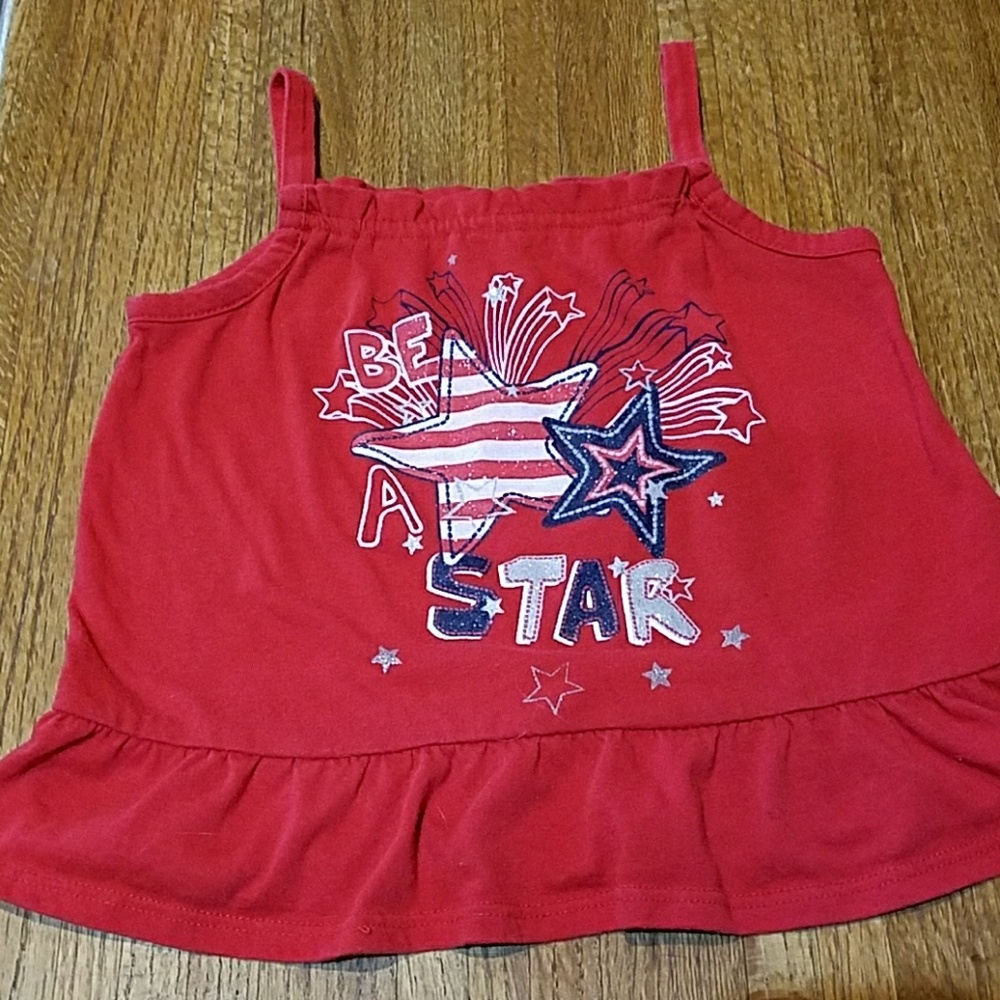 Kid's patriotic top