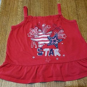 Kid's patriotic top