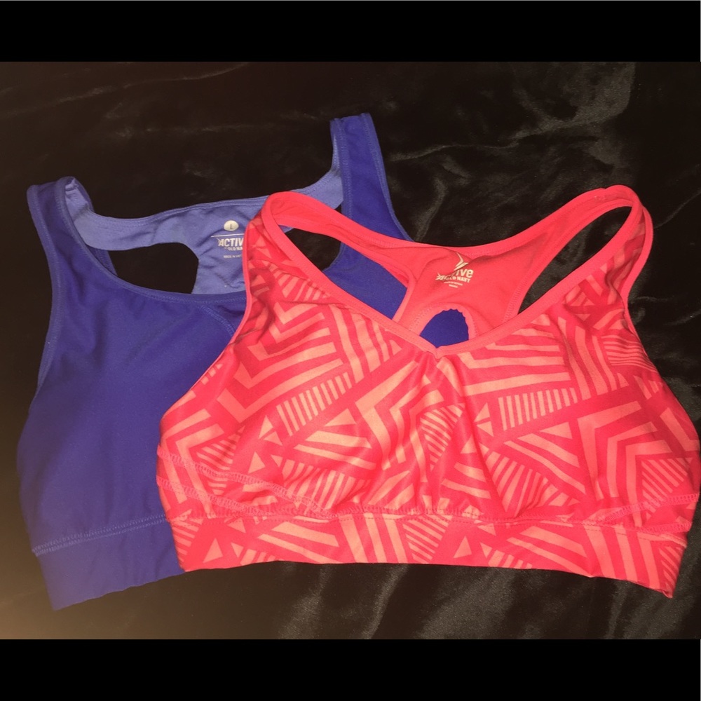 Set of Two Old Navy Sports Bras Size L