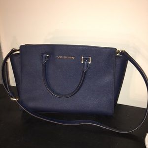 Michael Kors navy blue Selma