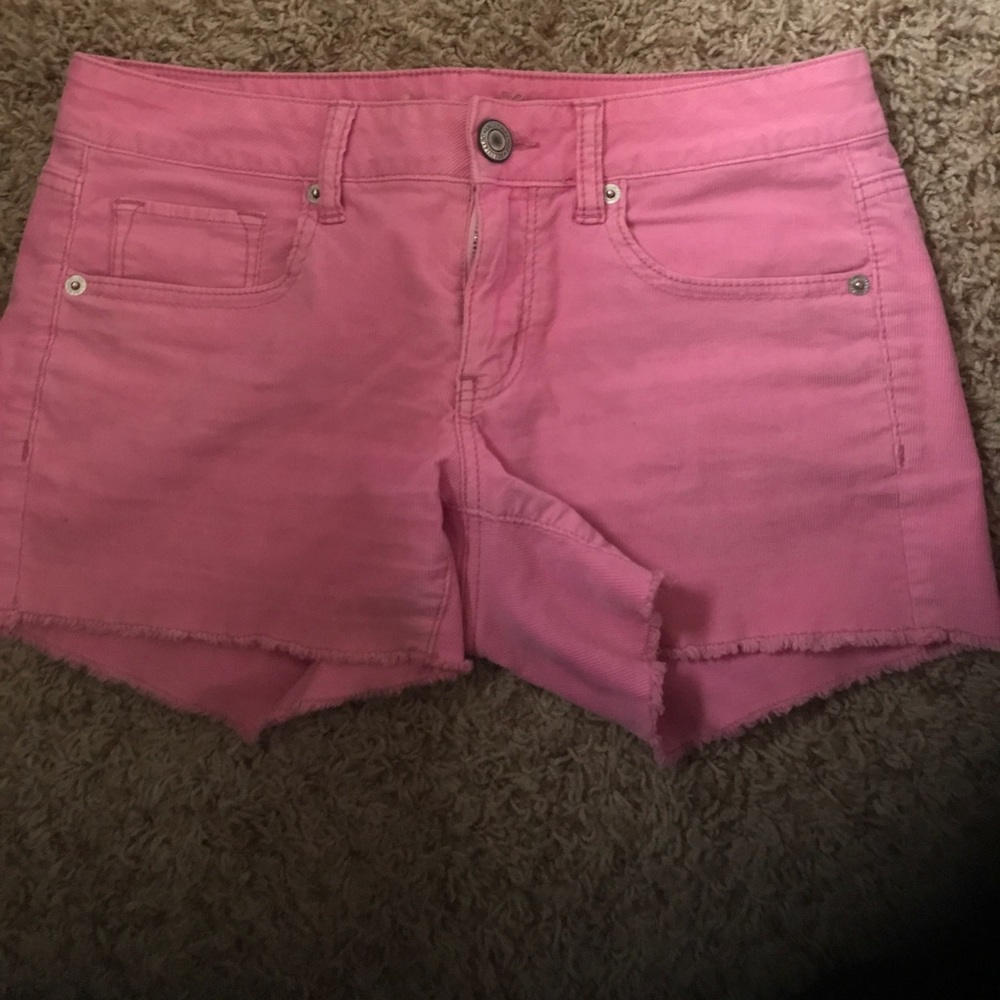 Pink shorts