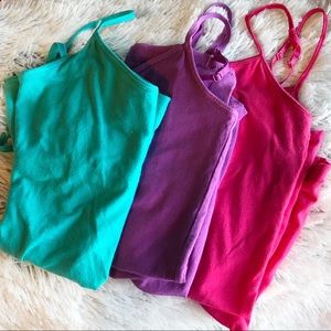 set of three aeropostale camis