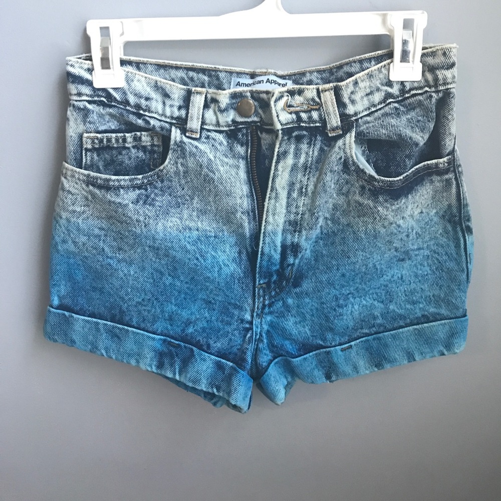 High waisted American apparel shorts