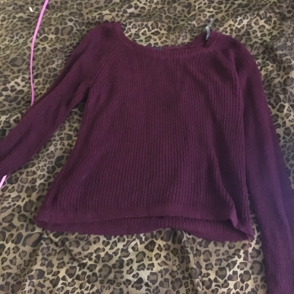 marron sweater