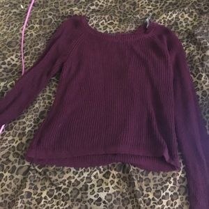 marron sweater