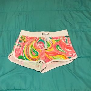 Lilly Pulitzer Flamingo Shorts. Size Small.