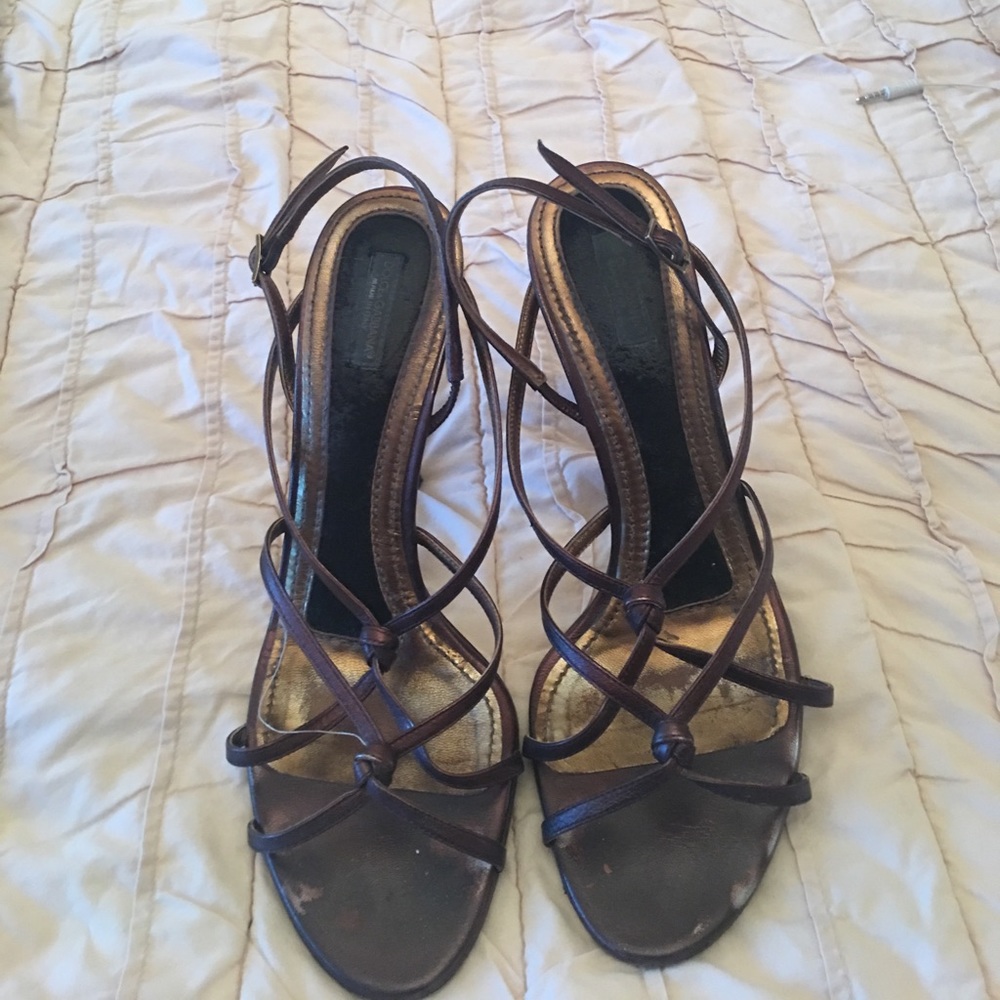 Dolce and Gabana strappy heels