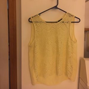 Forever 21 Lace crop top Size L