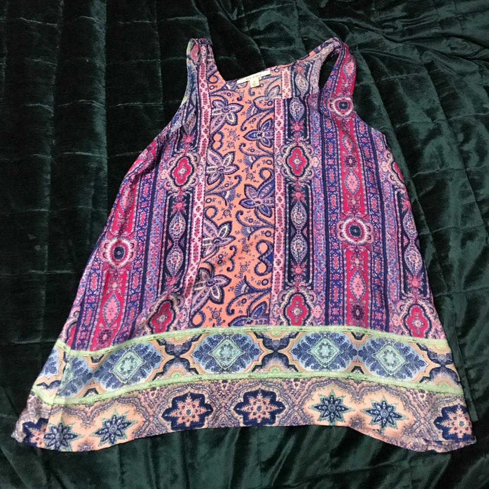 Paisley tank top