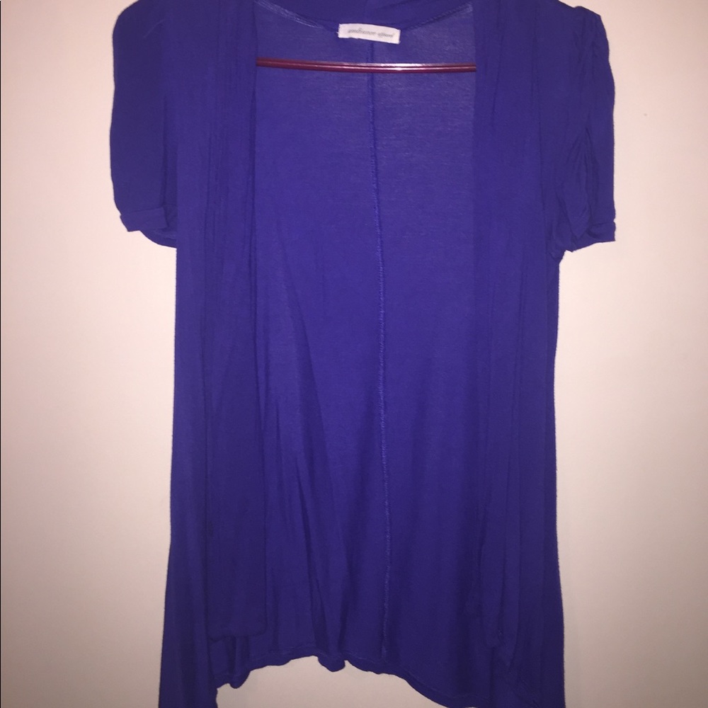 Dark Purple Cardigan