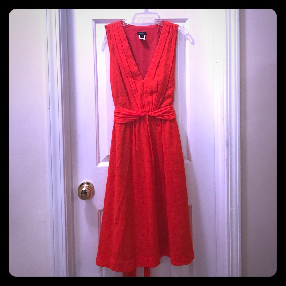 J Crew Red Dress 🌺 Size 0 🌺 Like New!