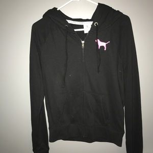 PINK Zip-up Sweatshirt