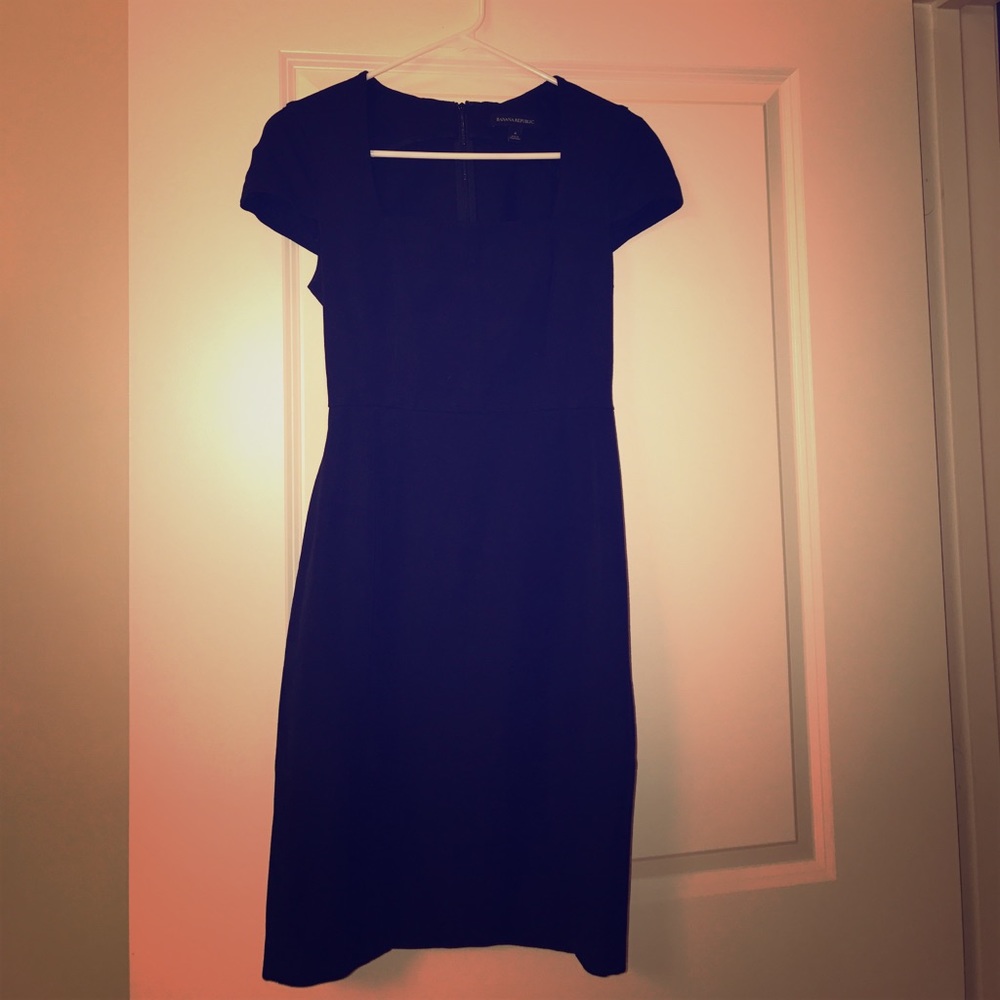 Banana Republic black dress
