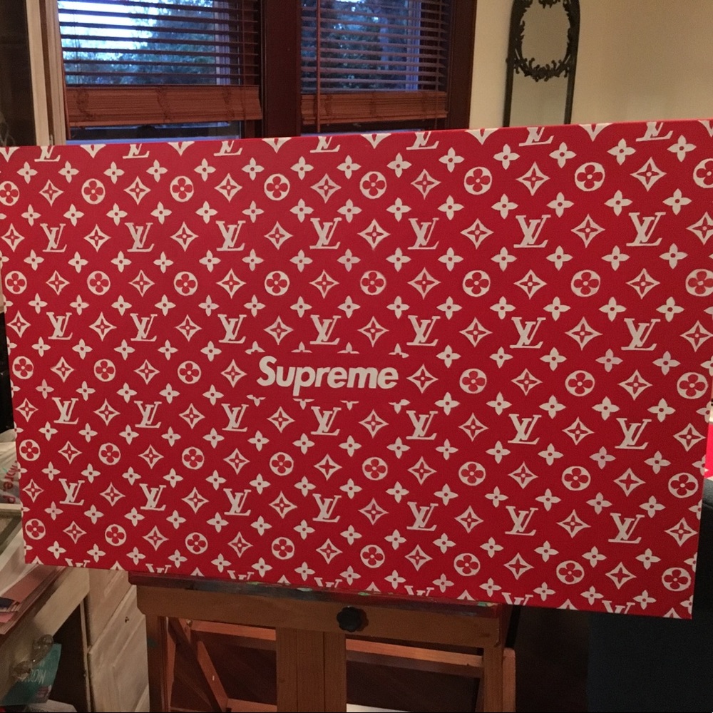 Supreme x Louis Vuitton custom painting HUGE 36x24