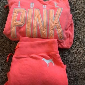Victoria Secret/Pink Sweat Suit