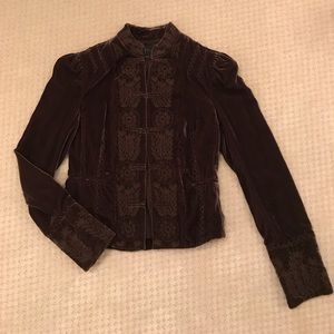 Brown Velvet BCBG Blazer size S