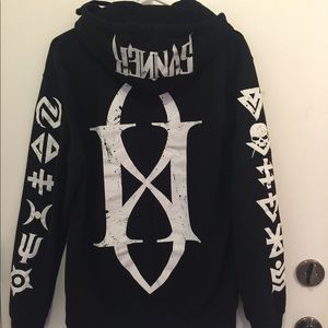 Gemini Syndrome zip up Hoodie