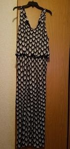 Black AND White Jumpsuit