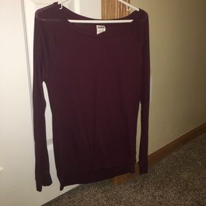 Pink long sleeve shirt