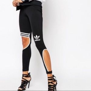 Rita Ora cut-out leggings