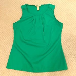 Kelly Green Banana Republic Shell