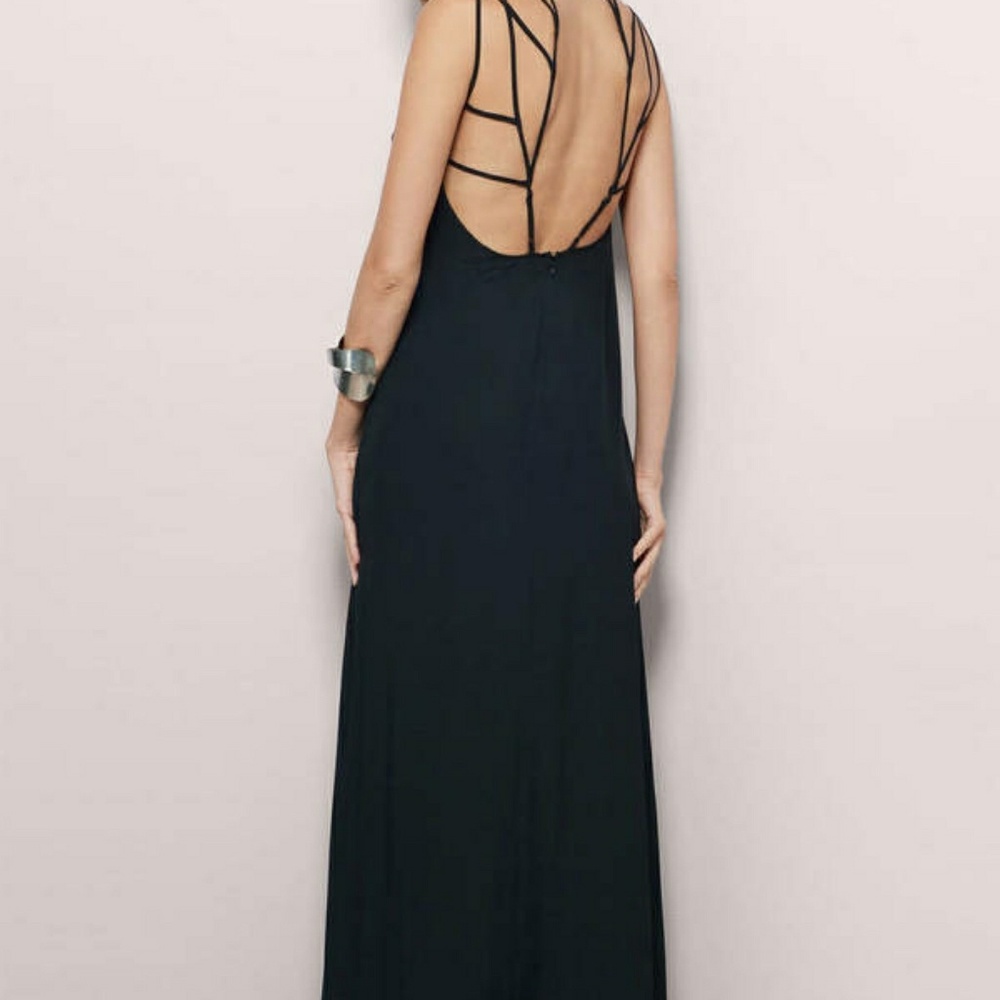 Tobi boho Black maxi dress