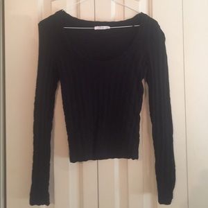 Black long sleeve shirt