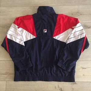 Vintage's 90s FILA Pullover Windbreaker