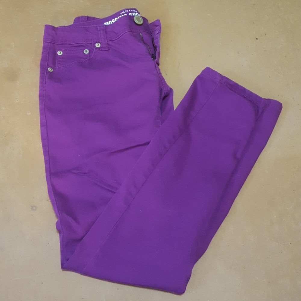 Fuschia Jeans