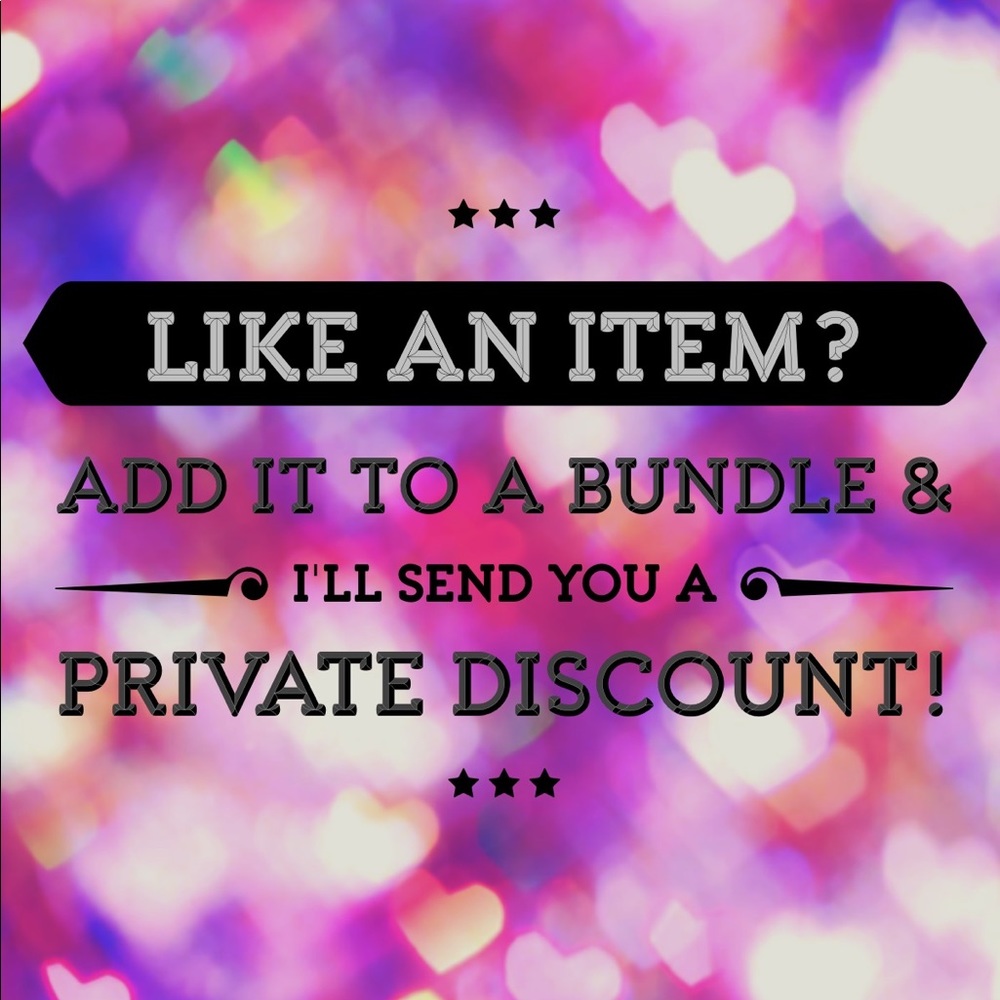 Private Discounts Given! & All Offers Welcome!
