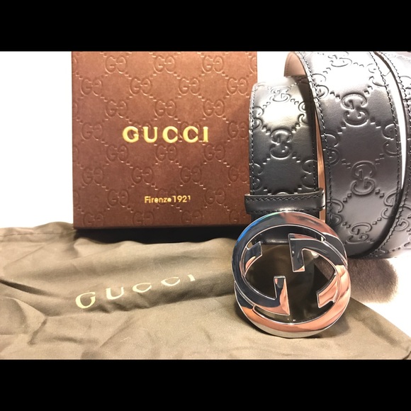 Blue Guccissima Gucci Belt - Picture 5 of 6