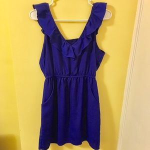 Blue party dress