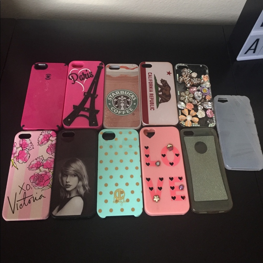 iPhone 5 cases 11 for $20